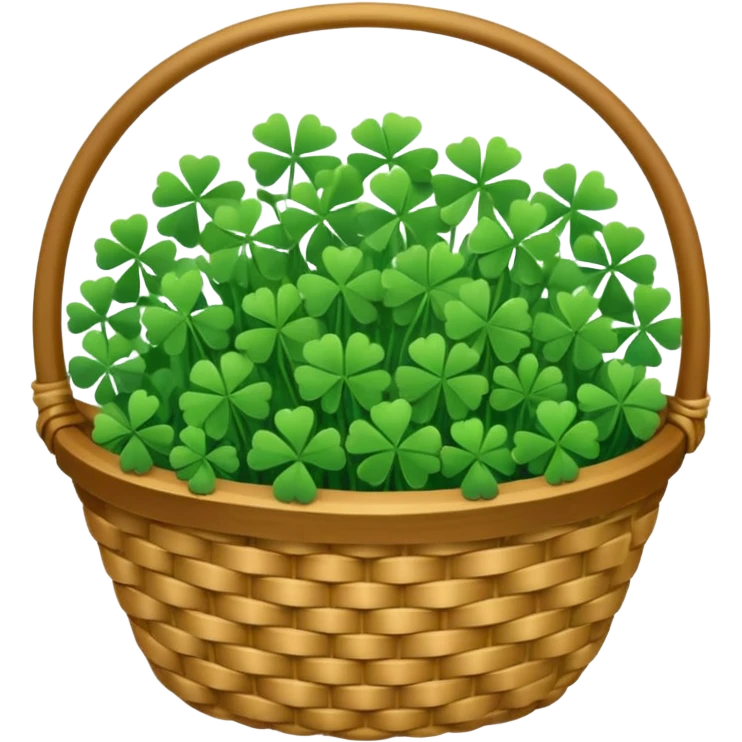 clover grain basket emoji