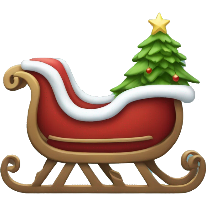 sleigh emoji