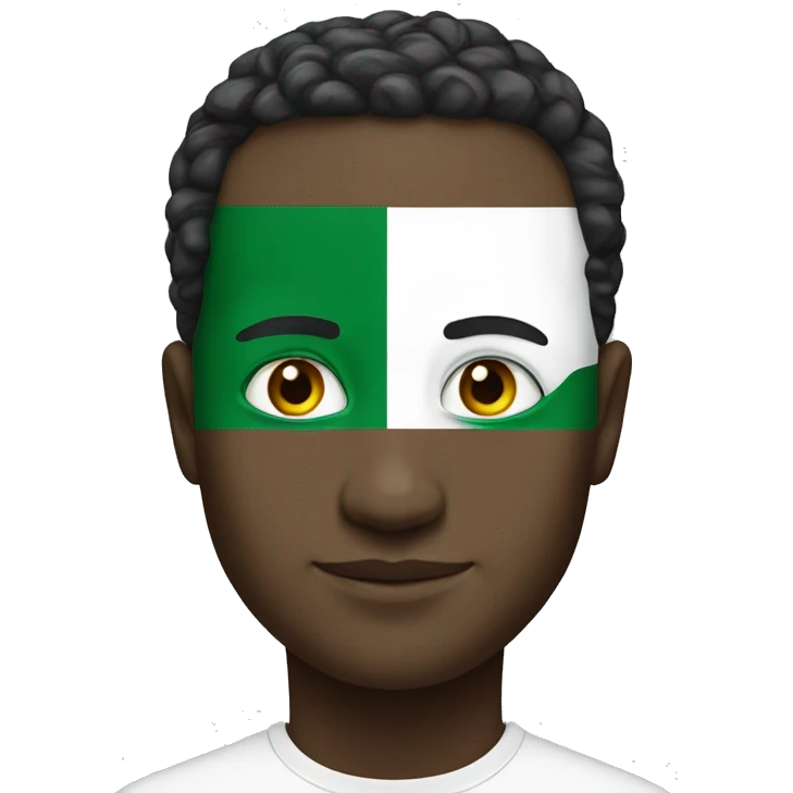 nigeria flag white man emoji