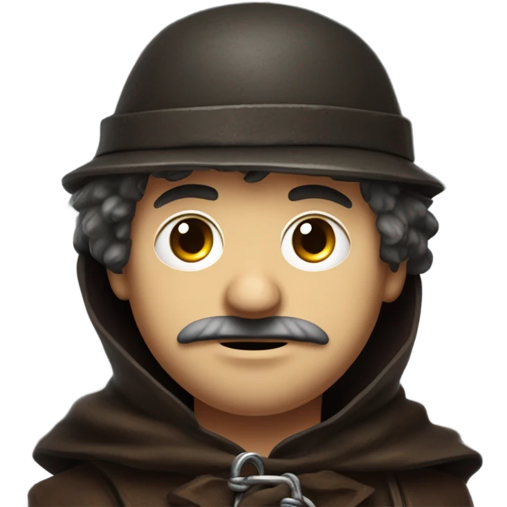 the red baron on the gallows from the game The Witcher 3 emoji