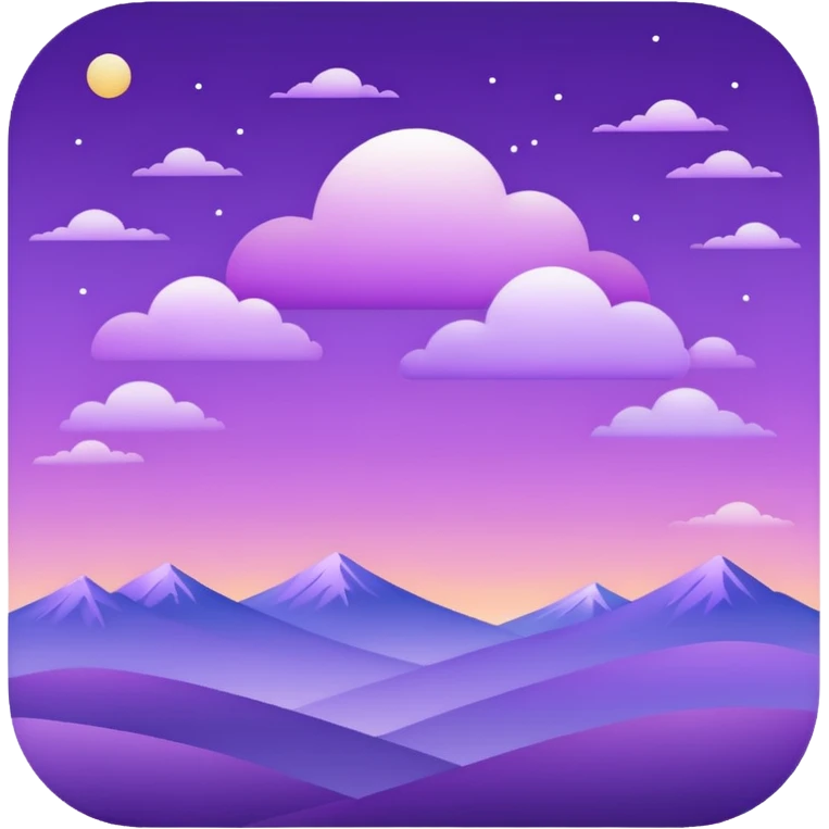 Purple Sky emoji