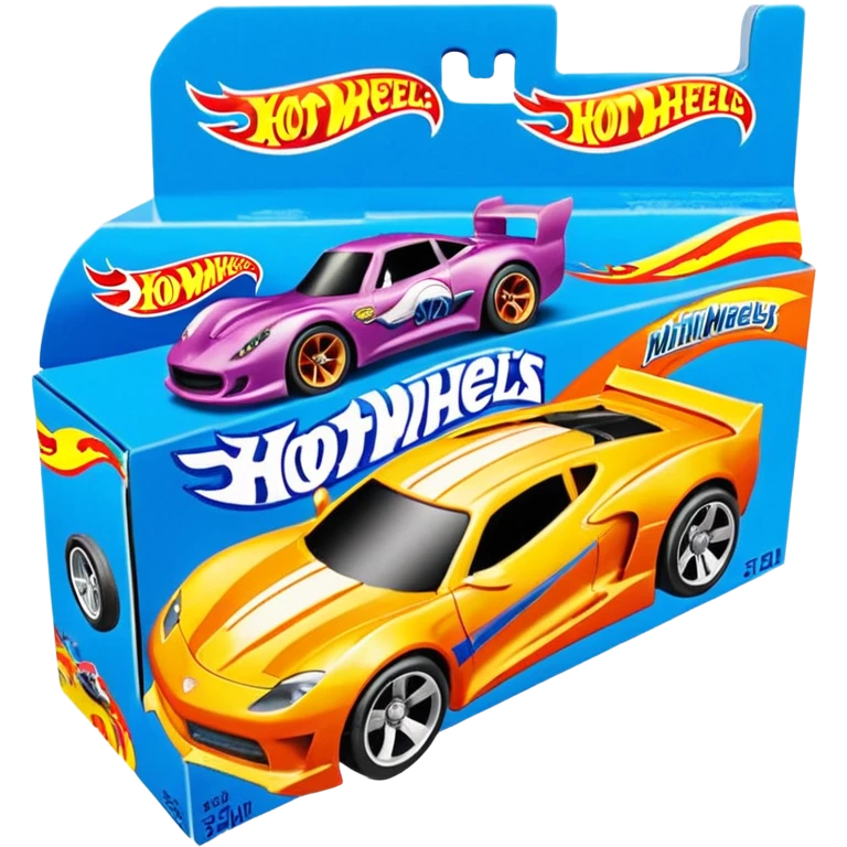 Машинка HotWheels розового цвета в классической упаковке HotWheels. emoji