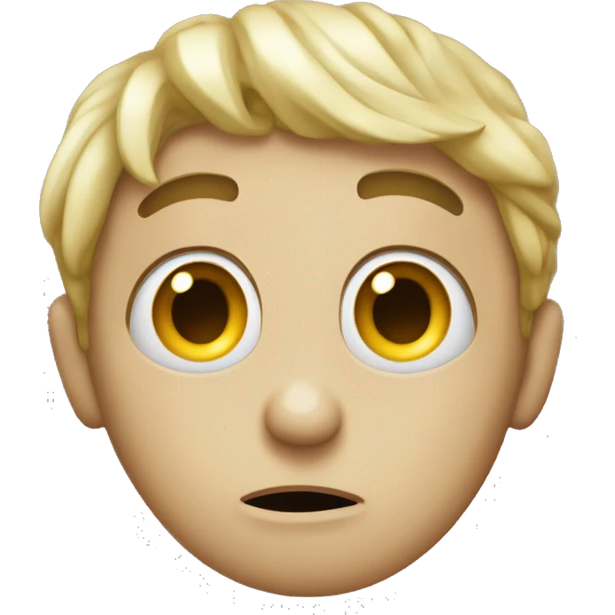 Un emoji súper triste llorando sin consuelo  emoji