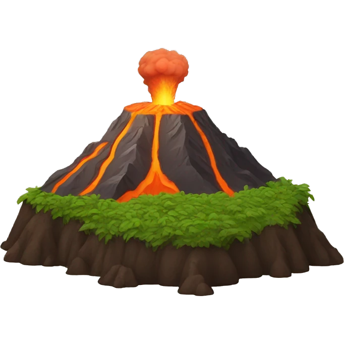 Volcano emoji