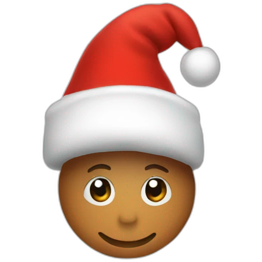Christmas hat emoji