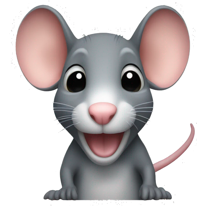 a small rat emoji