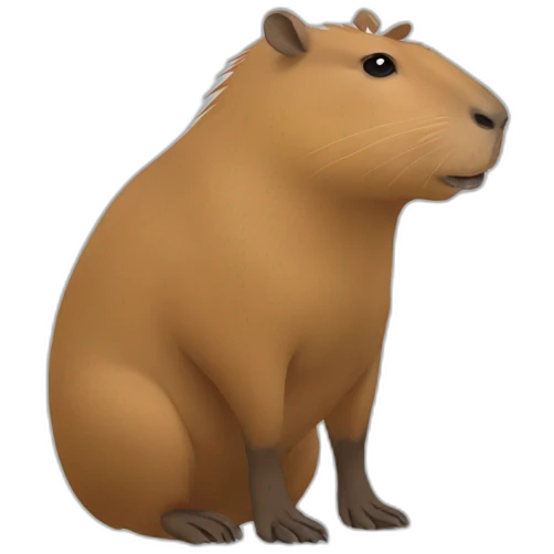capybara-side emoji