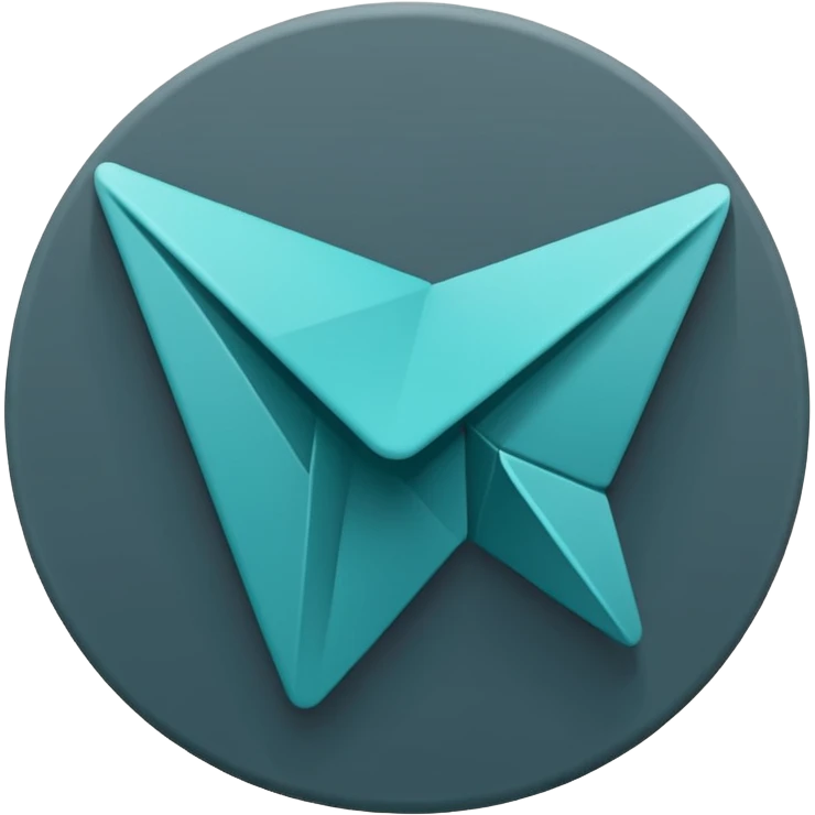 Minimalist outline icon, monoline style, thin clean contour, no shading, no gradients, transparent background, vector style, centered composition, flat design, elegant, premium, modern, Telegram emoji style, color palette: aqua teal #40B2D6 and slate gray #2F3B3E, no text, no background, 512x512 emoji