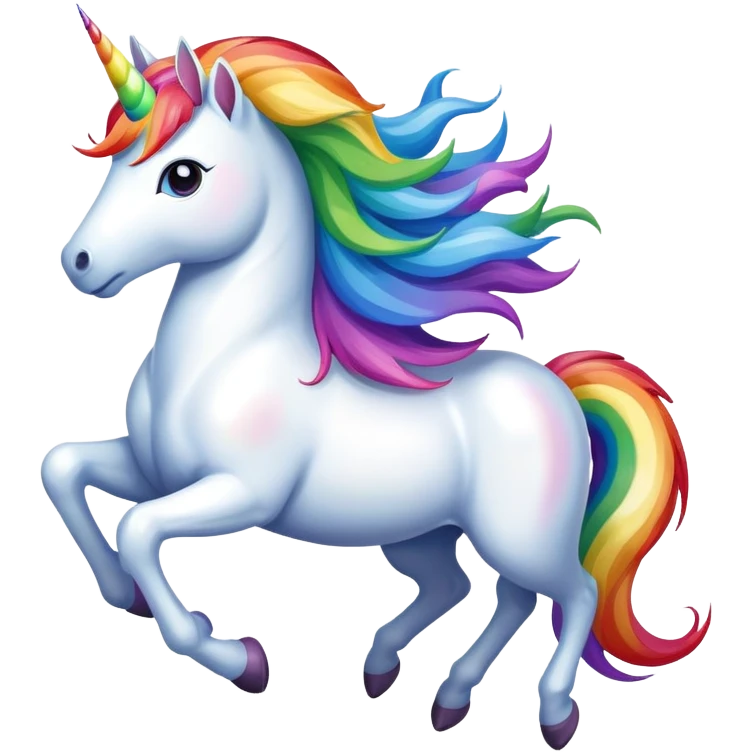 Flying unicorn  emoji