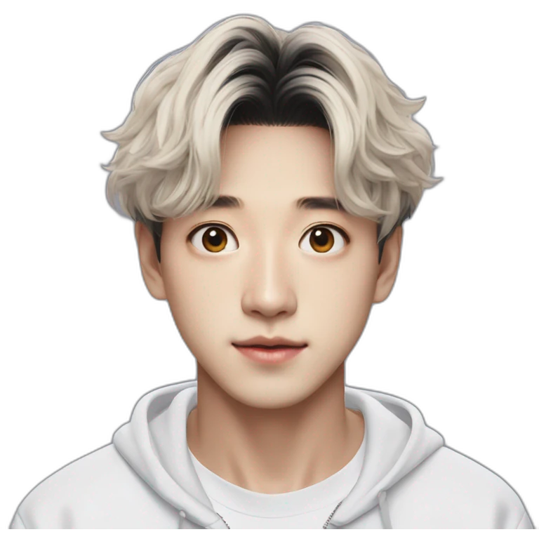 Jung kook from bts ultra realistic high quality emoji
