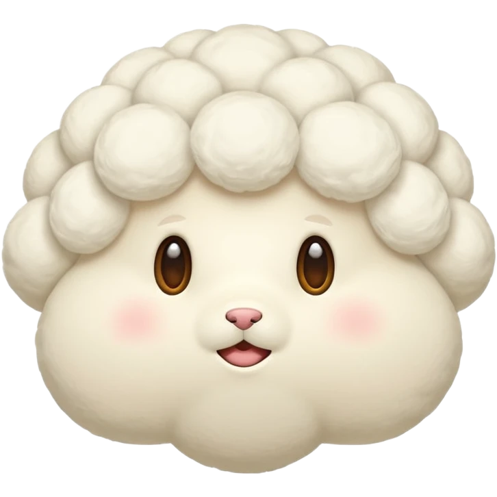 ivory puff emoji