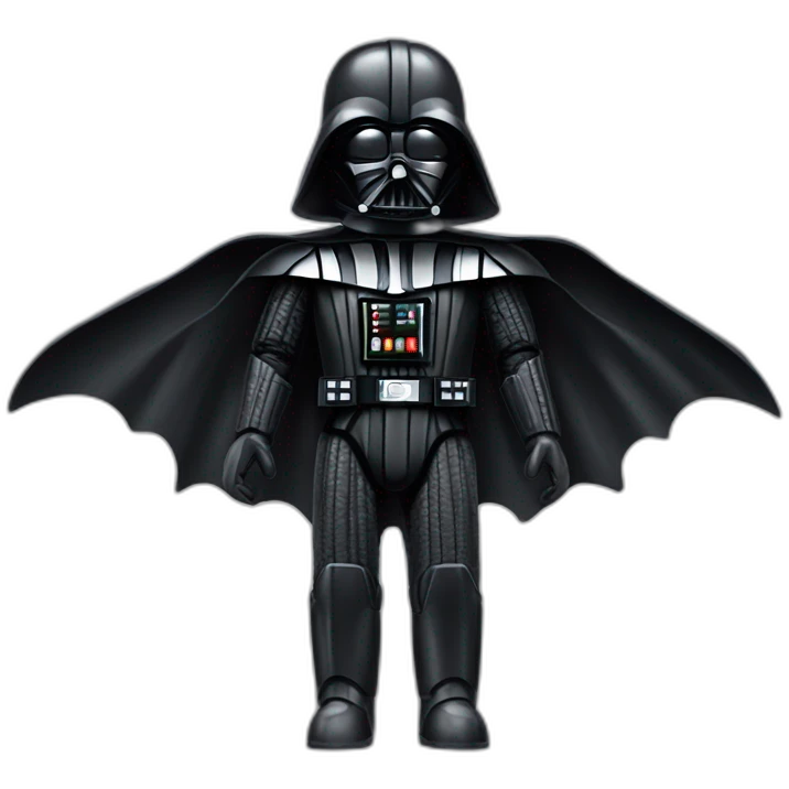 Darth Vader fly spain emoji