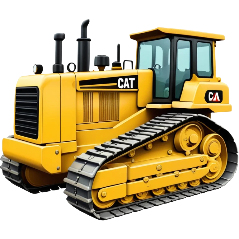 caterpillar dozer emoji