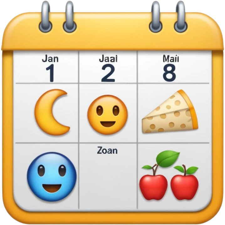 calendario emoji