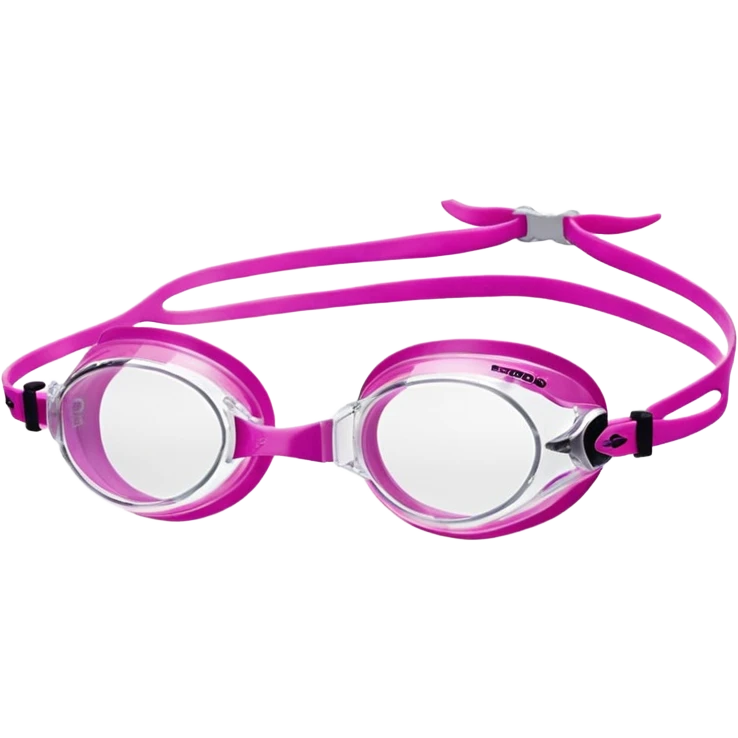 Speedo vanquisher swim goggles pink emoji