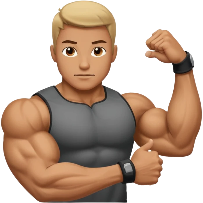 flexed biceps emoji