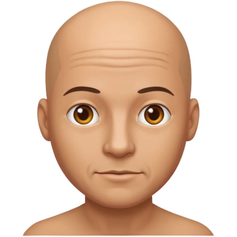 bald man emoji