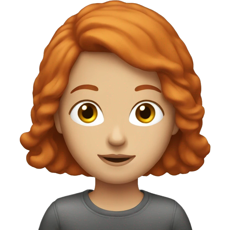 a redhead emoji