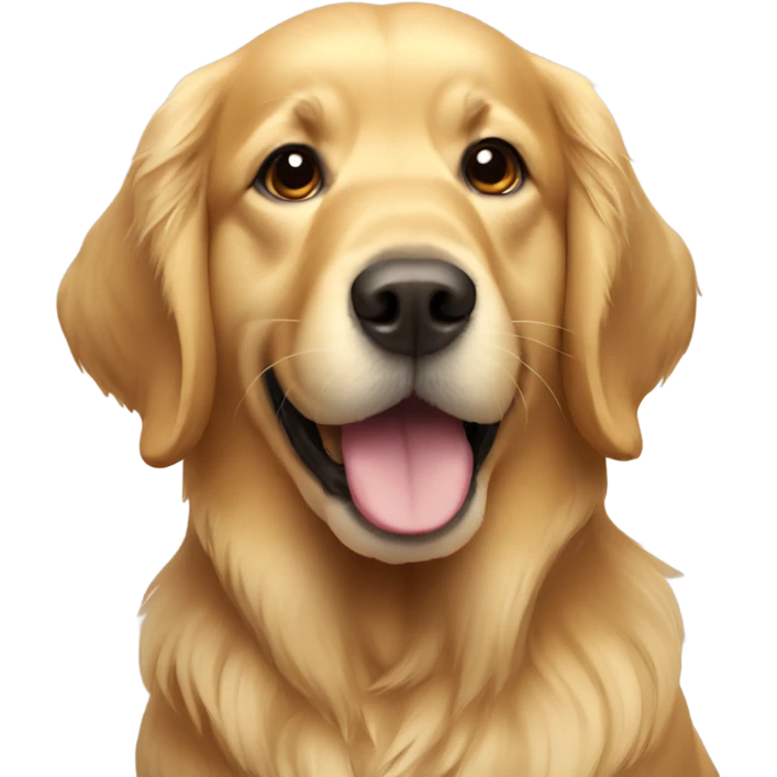 Golden retriever  emoji