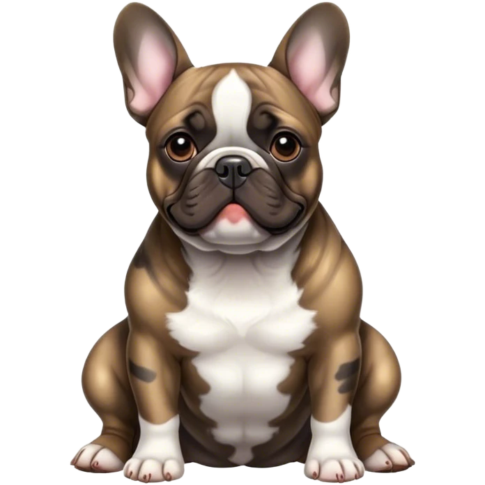 French bulldog  emoji