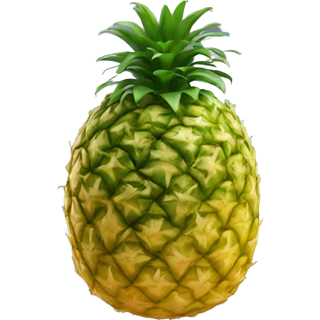 Upside down pineapple emoji