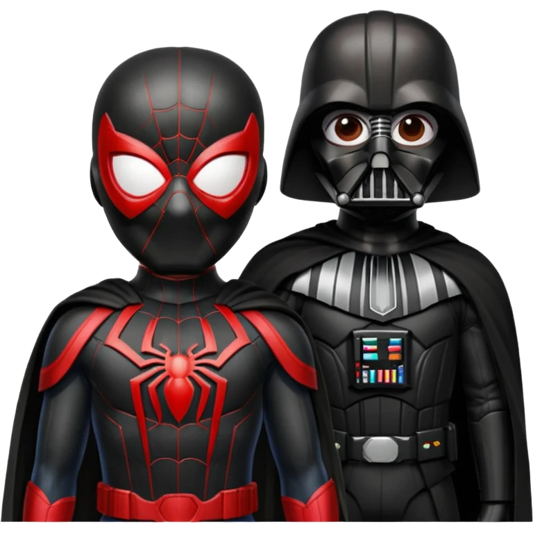 spider mam de darth veder emoji