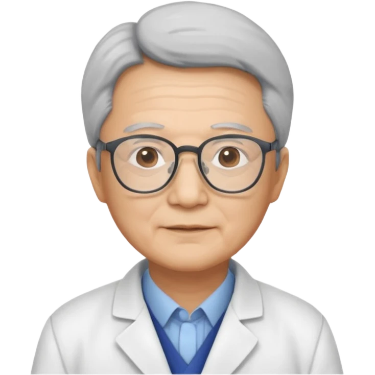 asian physician older emoji