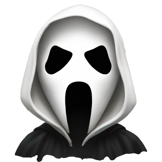 Ghostface emoji