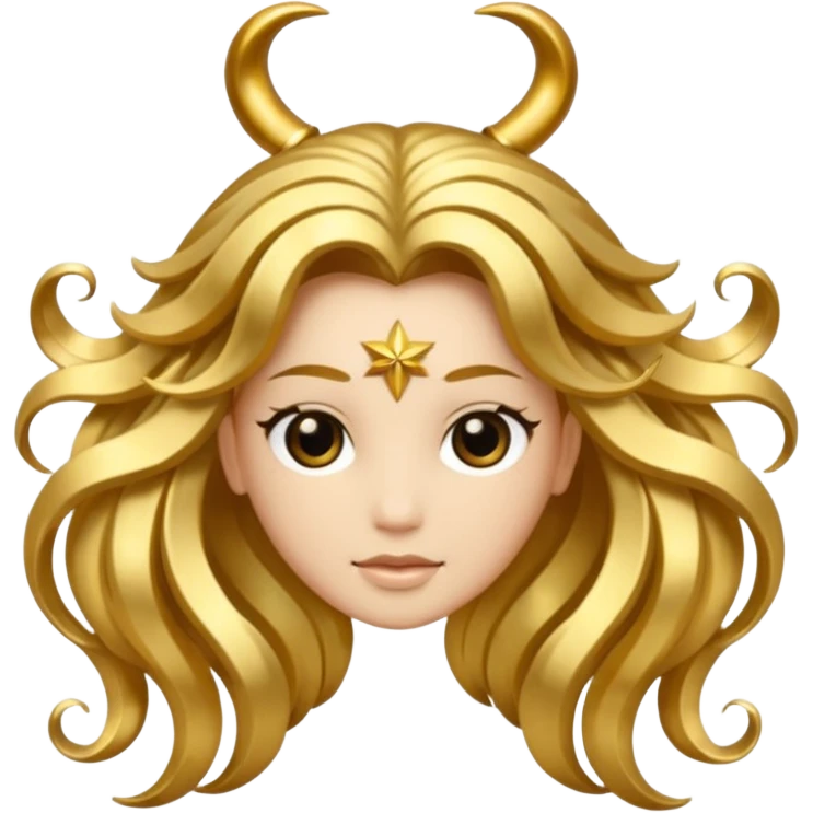 horoscope hair ornament emoji