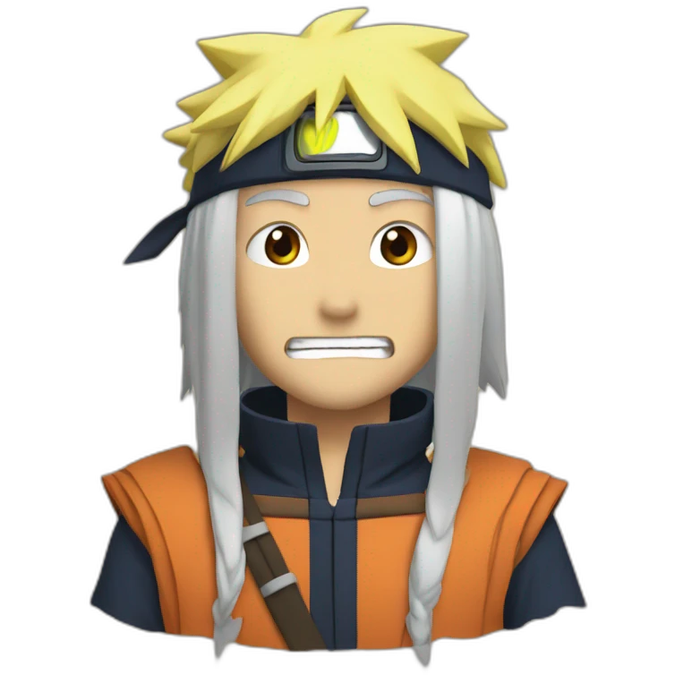 Jiraya et naruto emoji
