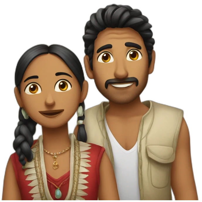 Chico and the gipsy emoji