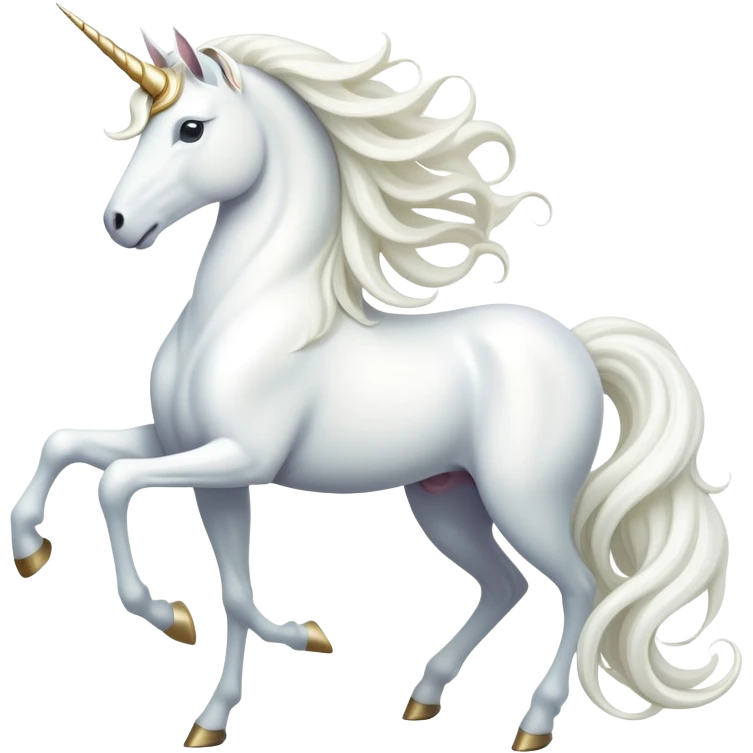 cinematic-beautiful-white-unicorn-emoji,-poised-and-regal,-with-a-slender,-ethereal-form-draped-in-a-pristine-white-color,-a-flowing-mane-and-tail,-and-a-white,-spiraled-horn-that-radiates-pure-light,-simplified-yet-sharp-and-majestic,  emoji
