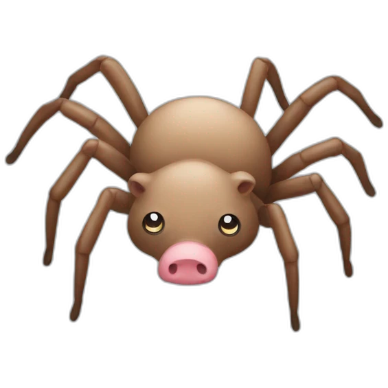 Spider-cochon emoji