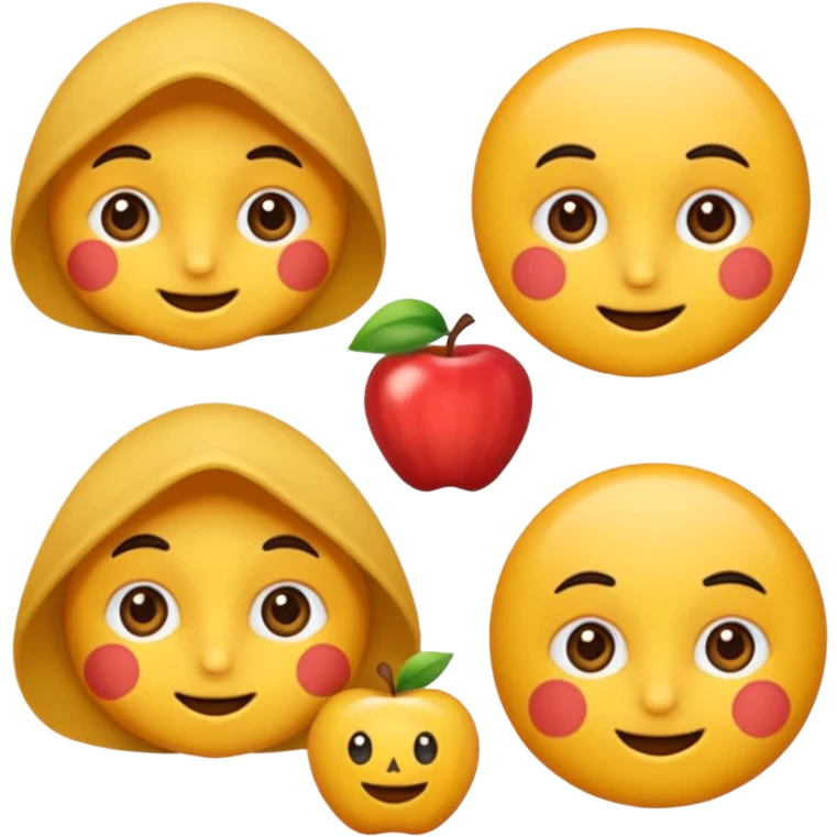 اموجی تک چشم و مثلث emoji