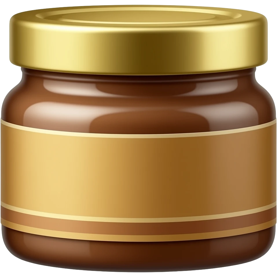 chocolate spread jar emoji