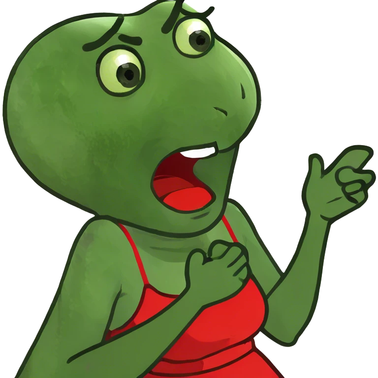 Arms crossed holding neck screaming woman  emoji