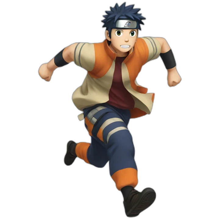 naruto run emoji