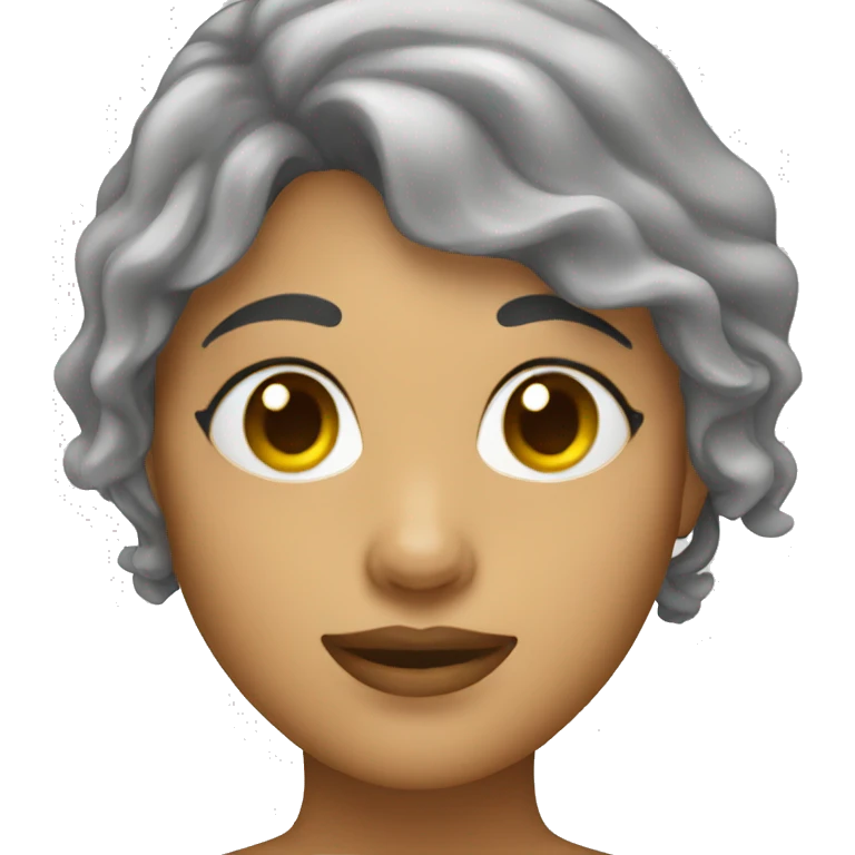 Woman in jelly emoji