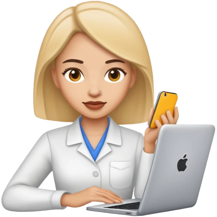 Woman working emoji