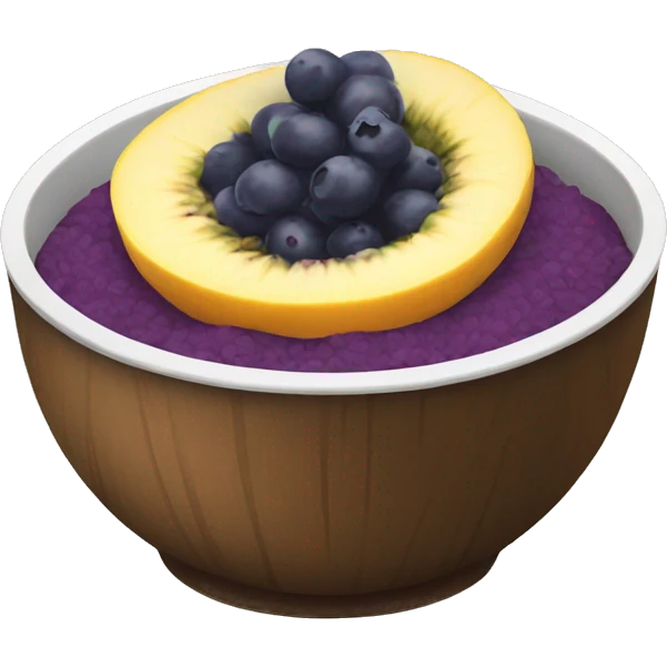acai bowl emoji