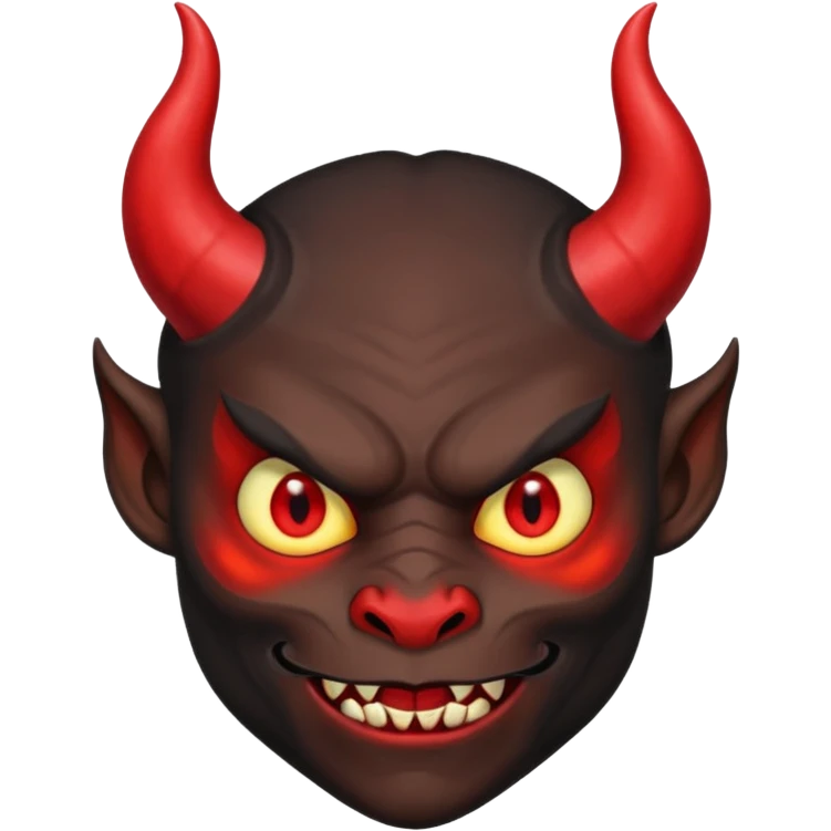 black devil emoji