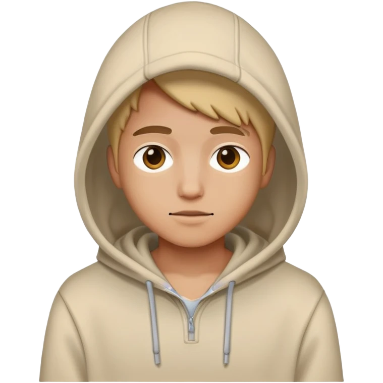 Train with a hoodie on emoji