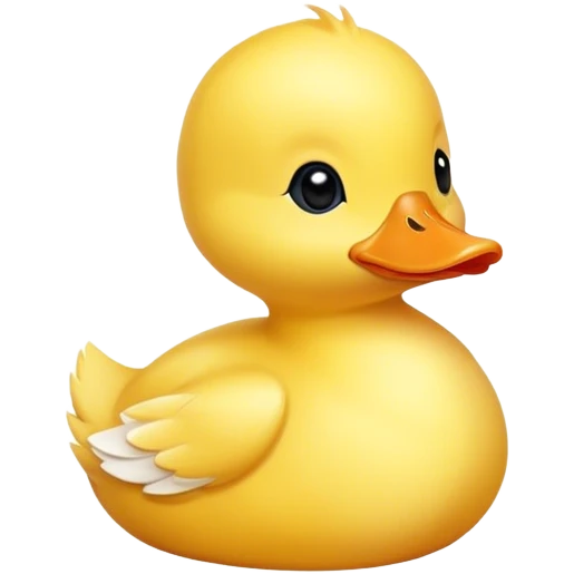 Light yellow baby duck  emoji
