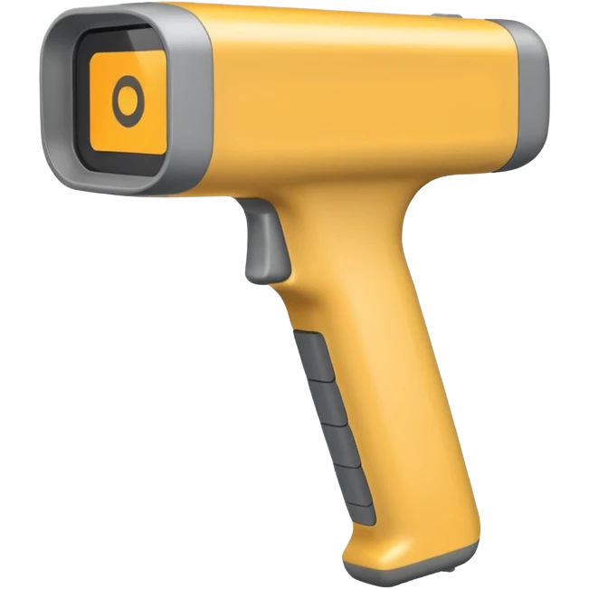Hand-held scanner  emoji