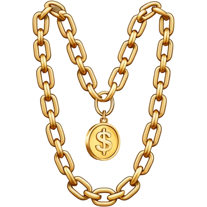 give me a dollar chain ' emoji