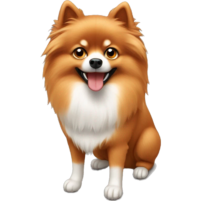 Red Spitz emoji