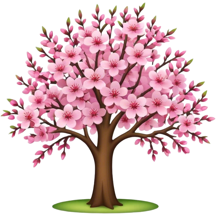 spring tree emoji