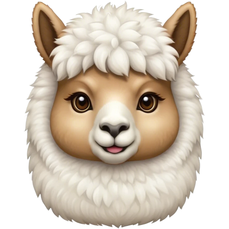 2cute alpaca emoji