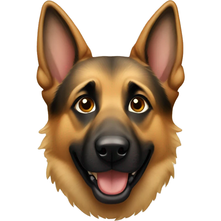 german shepherd  emoji