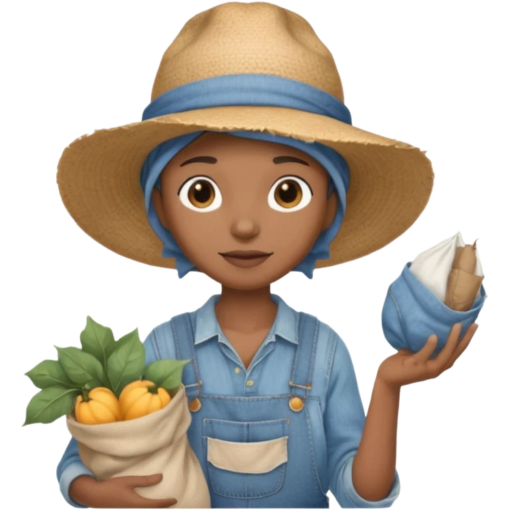 black cotton picker with wix emoji